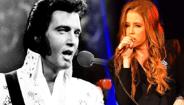 Elvis Presley og datteren gir oss frysninger når de sammen synger “In The Ghetto”. Nydelig!