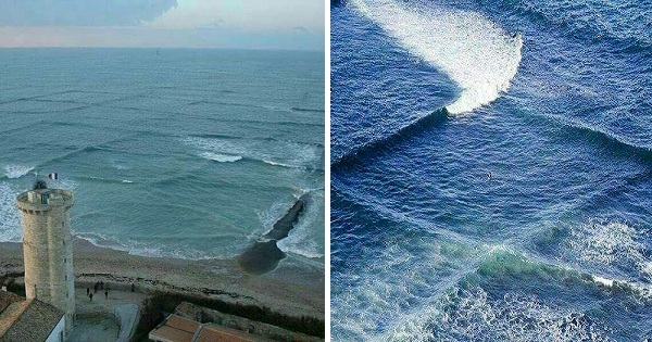 Denne mannen oppdaget spektakulære firkantede bølger – Heldigvis hadde han fotoapparatet klart!